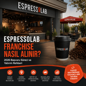 Espressolab Franchise Nasıl Alınır? 2026 Başvuru Süreci ve Yatırım Rehberi